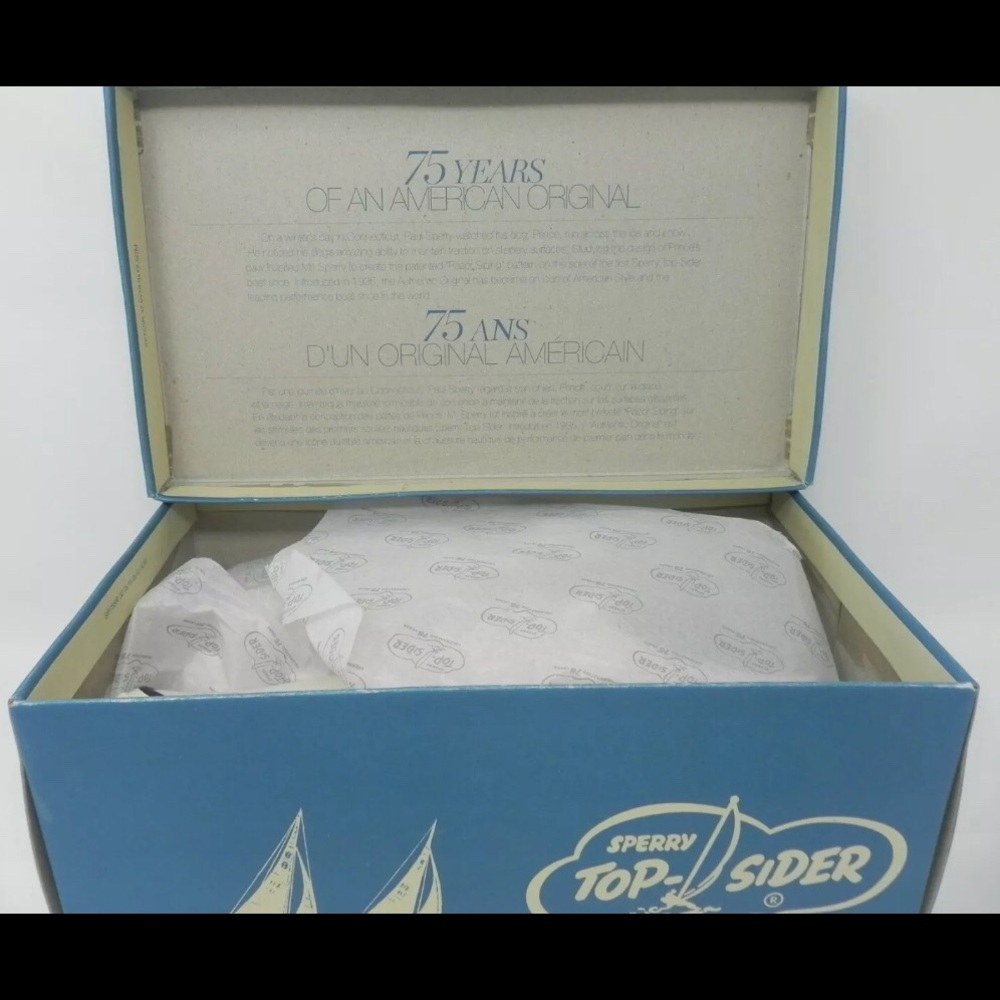 SPERRY TOP SIDER 75TH CVO CANVAS SNEAKER 10.5 NEW - Picture 3 of 8